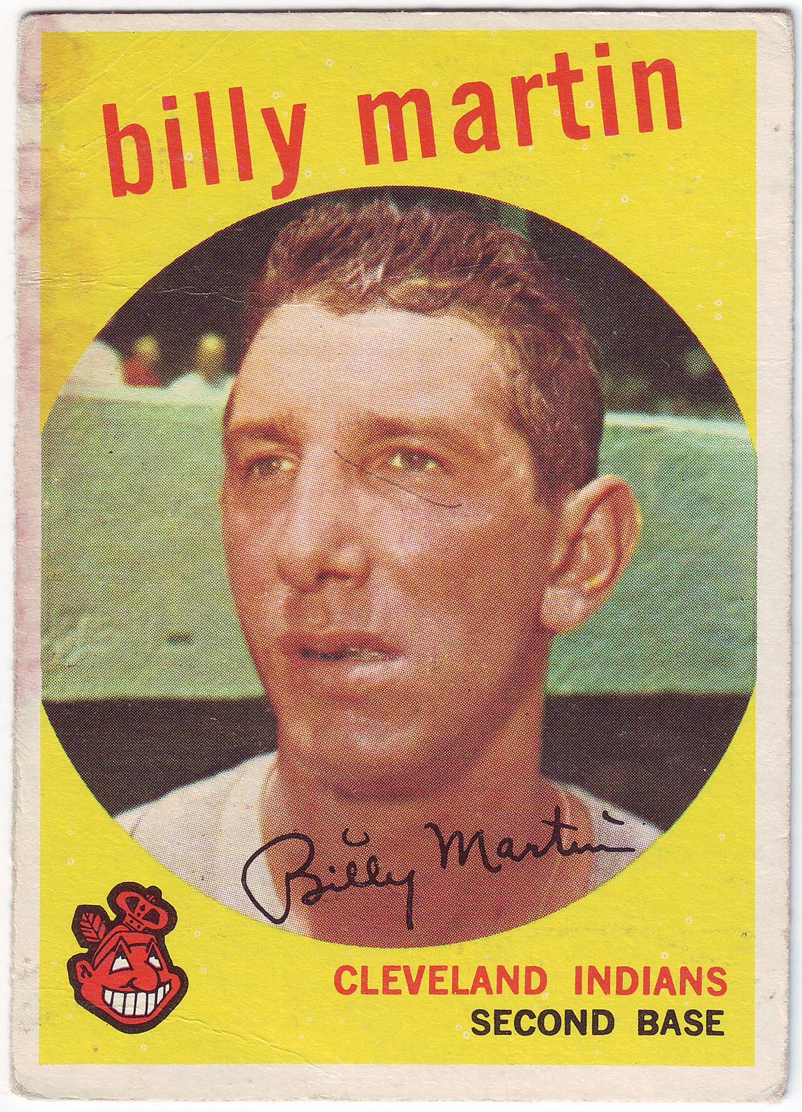 pobc 1959 Topps Billy Martin
