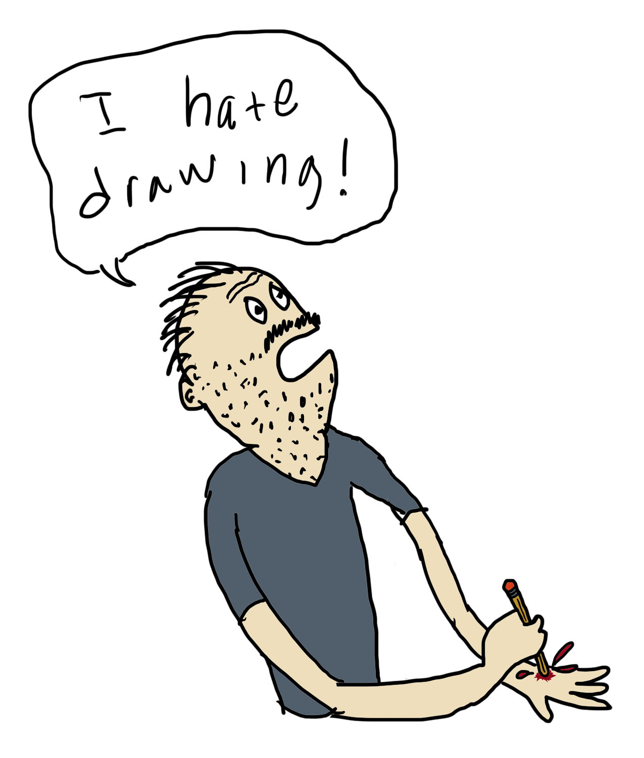 Hate Drawing