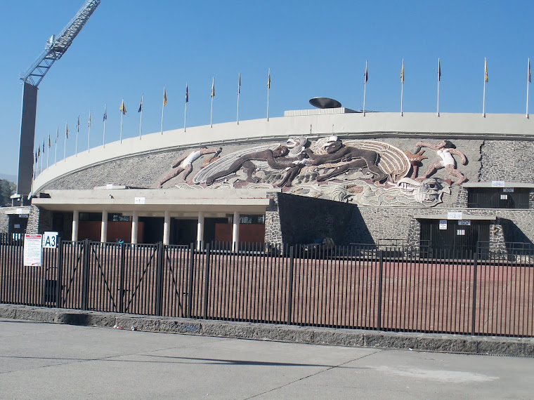 Stade olympique 1968 Murale Diego Rivera