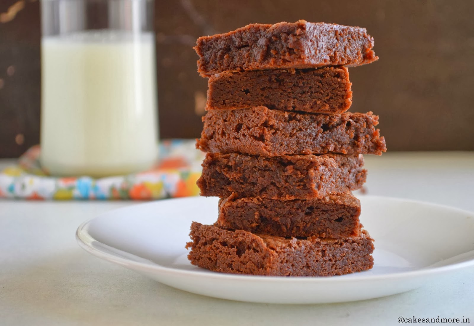 Cakes & More Milk Chocolate Brownies