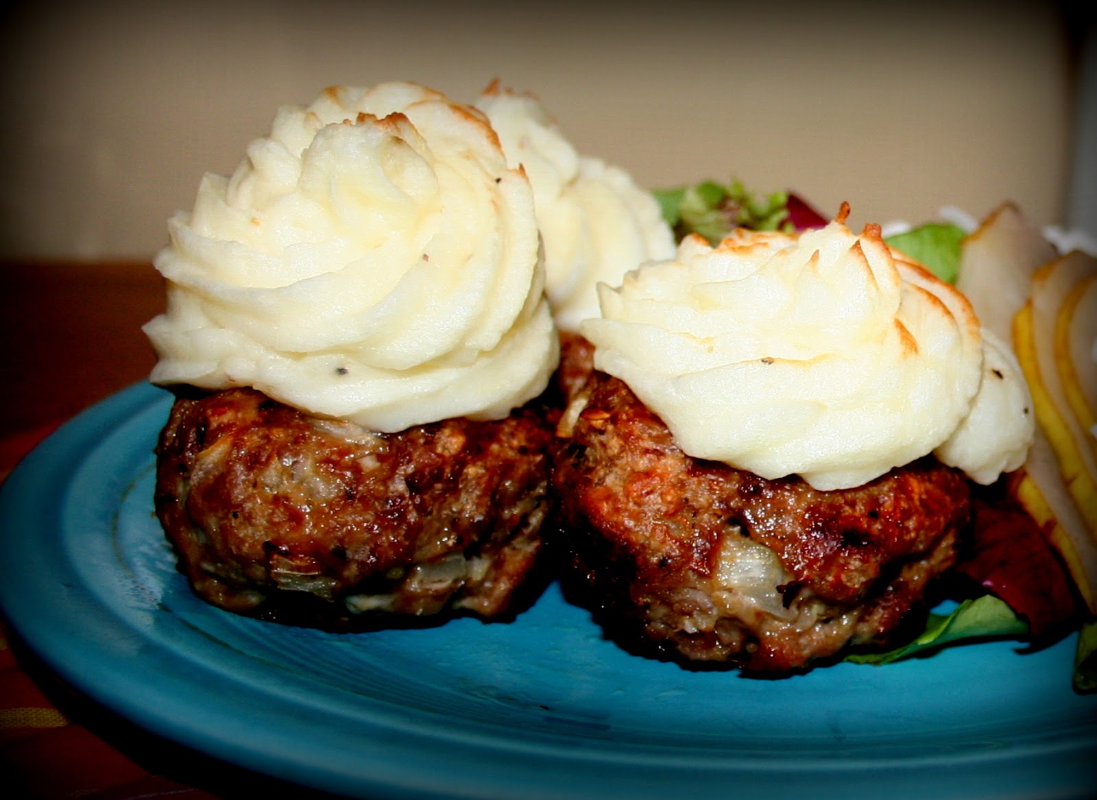 Cheers to Happy Meatloaf Mashed Potato Cupcake...