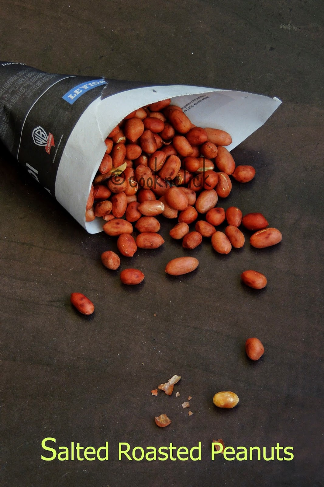Salted Pan Roasted Peanuts/Uppu Nella Kadalai Cook N Click