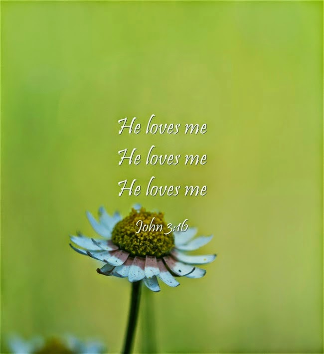 beth willis miller's blog Jesus...He loves me, He loves me, He loves me...