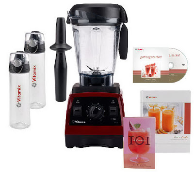 Vitamix 7500 Blender Super Package, with 32oz Dry Grain Jar and 2- 20oz To-Go Cups