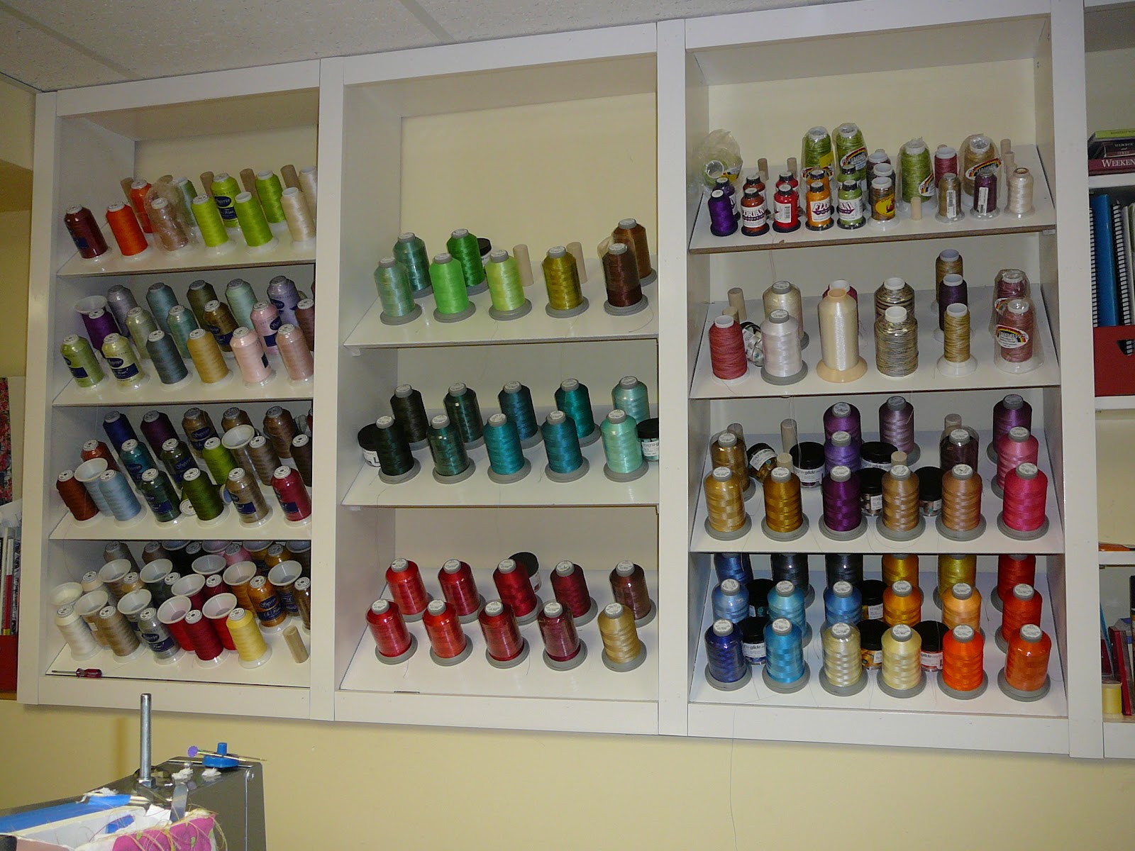 dancing bear quilting studio My thread revisted