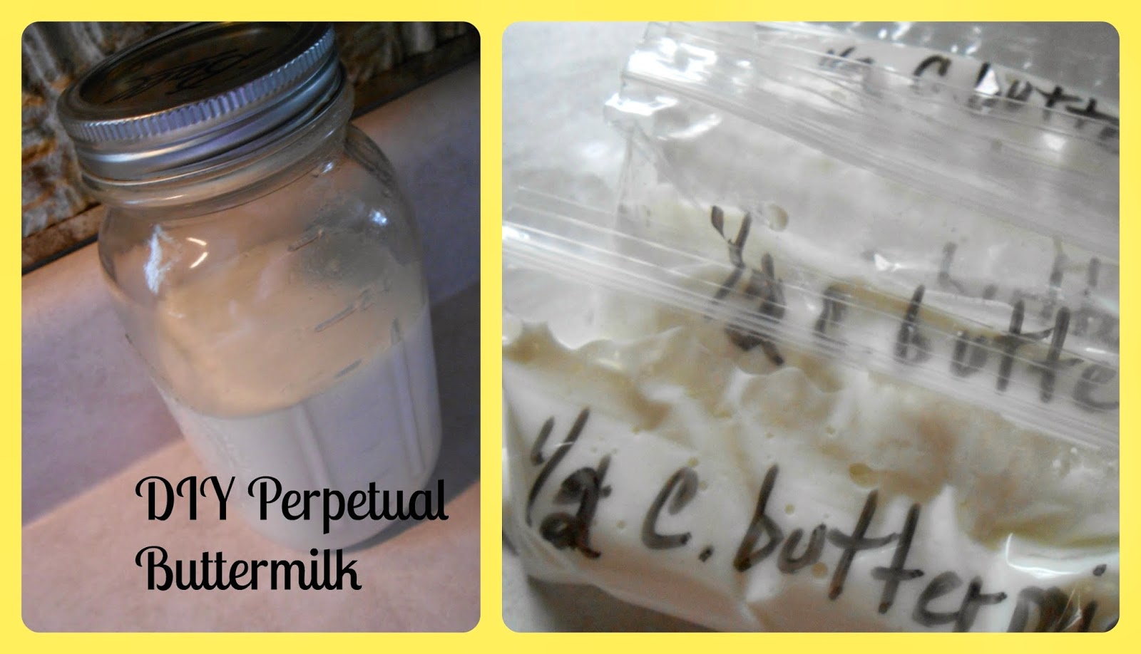 diy perpetual buttermilk