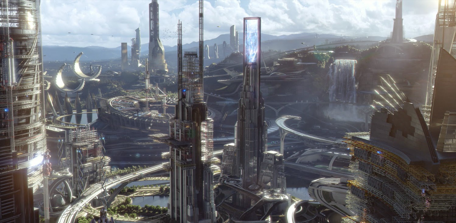 Tomorrowland Concept Arts CG Daily News