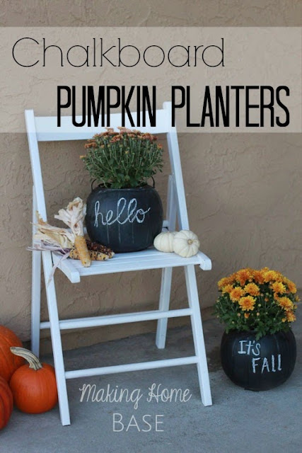 chalkboard pumpkin planters%5B1%5D | 5 Chalkboard Ideas for Fall! | 20 |