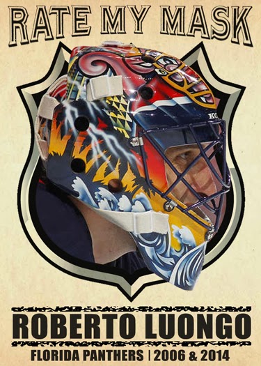 Roberto Luongo's Captain Mask #HockeyTreasures 
