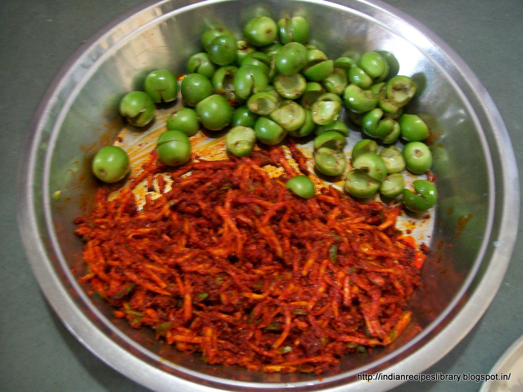 Gunda Keri Pickle Recipe Indian Recipes Library