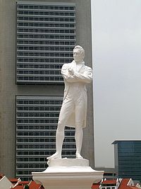 Estatua de Stamford Raffles