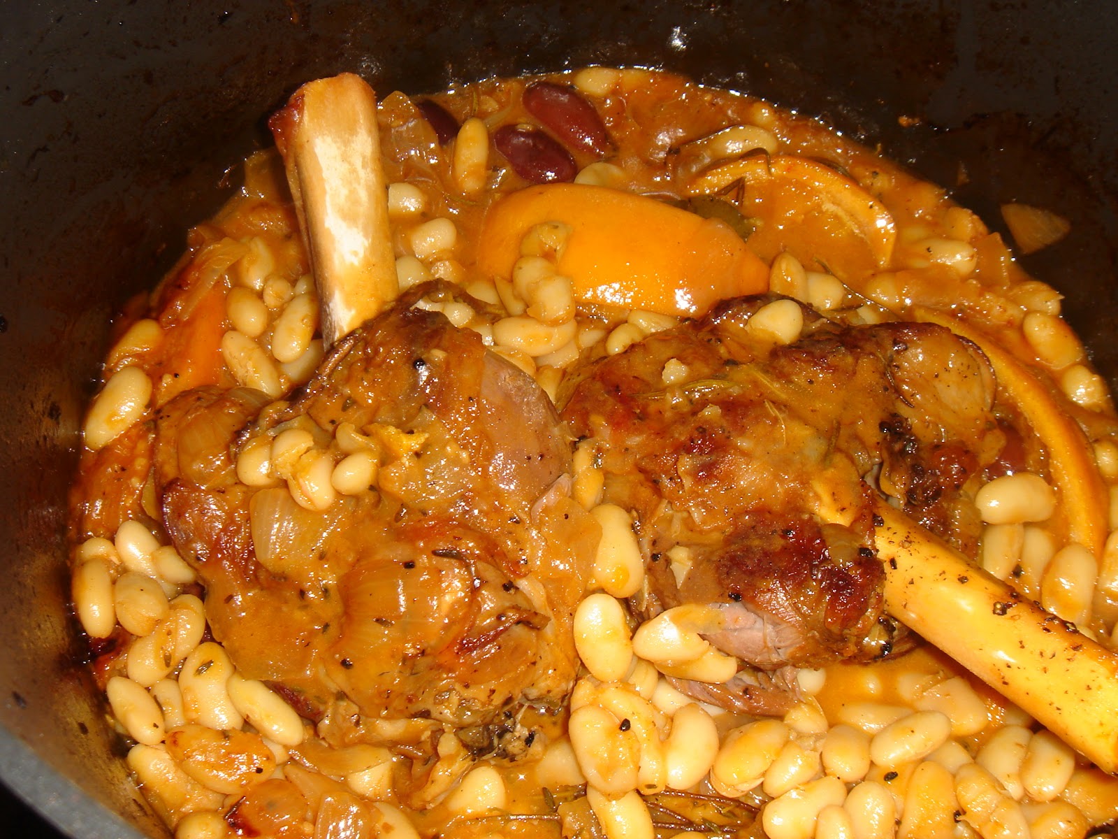 FEAST to the world Heart Warming Delight Braised Lamb Shanks with Orange, Olives and