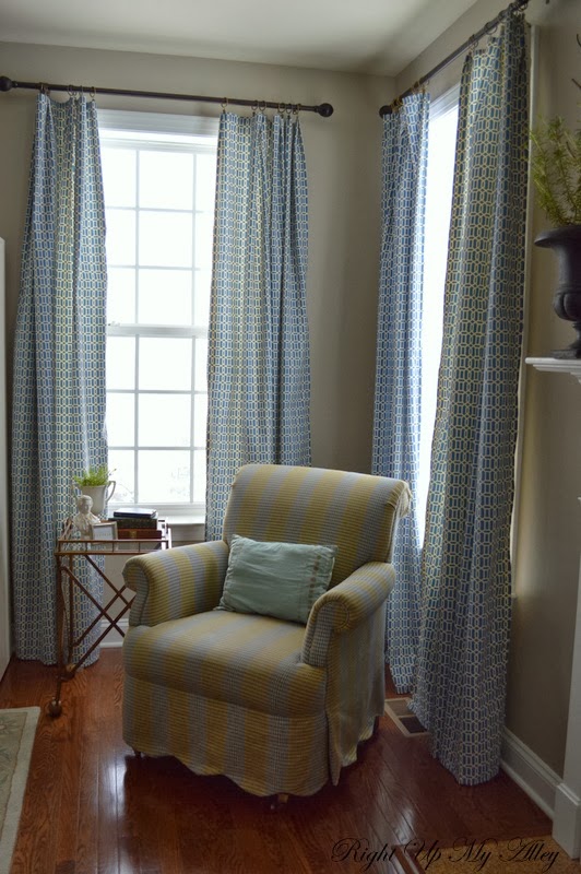 Right up my alley D.I.Y Fuller Curtains