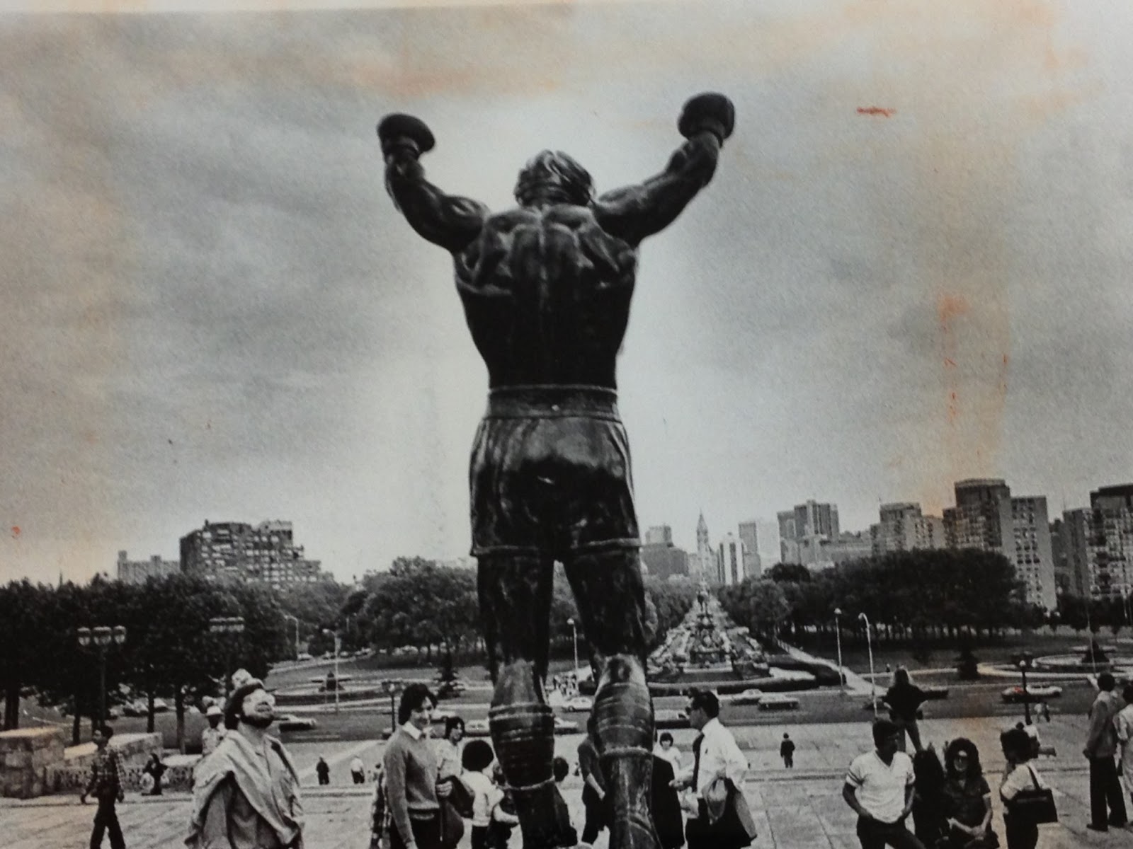 The Fighting Pride Of Philadelphia; The Rocky Balboa Statue: March 2013