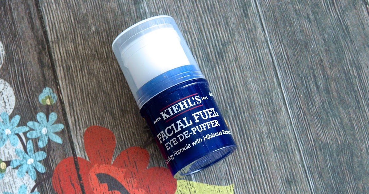 Kiehl's Facial Fuel Eye DePuffer Review The Happy Sloths Beauty