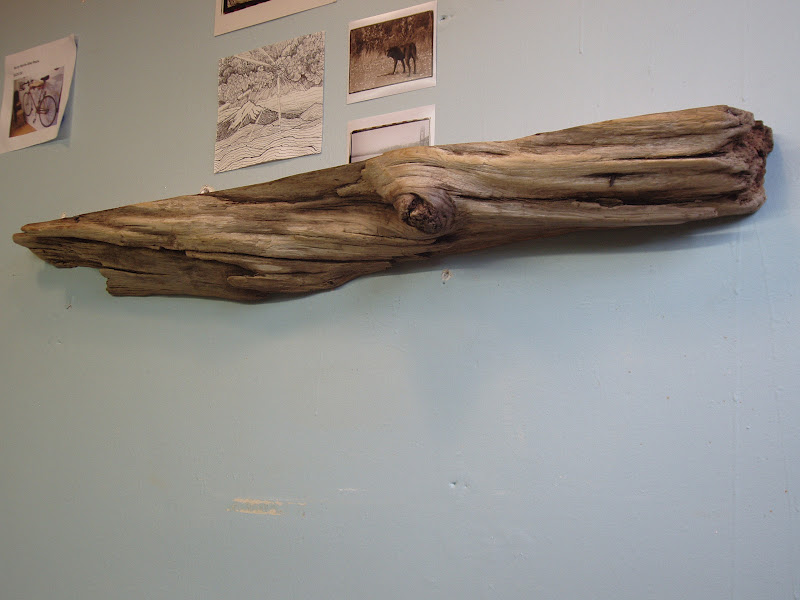 driftedge woodworking Driftwood Pacific Red Cedar Mantle/Shelf. Sold.