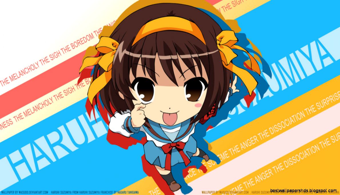 Haruhi Suzumiya Wallpaper by Wasudo on DeviantArt Haruhi Suzumiya Wallpaper by Wasudo on DeviantArt