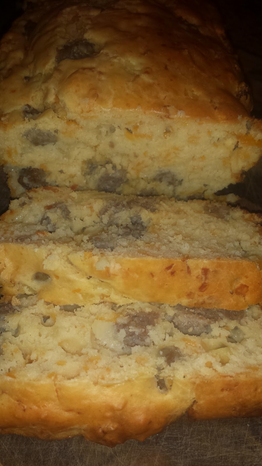 Rebecca's Amazing Creations Cheese and Sausage Breakfast Bread