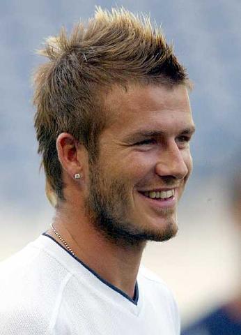 david beckham hairstyles faux hawk. with Faux hawk Hairstyle