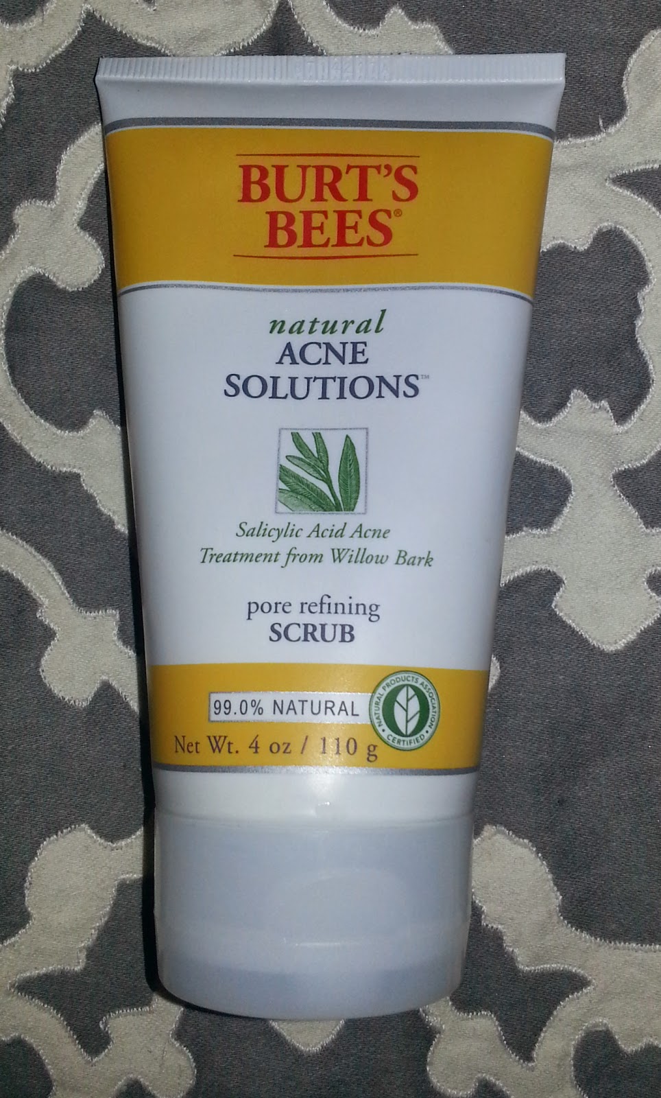 Leopard Lace and Cheesecake Review Burt's Bees Natural Acne Solutions