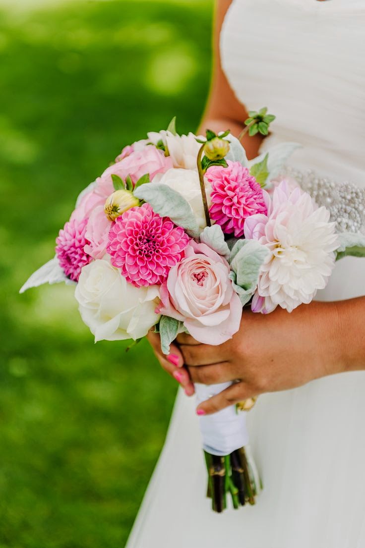 Beautiful Bridal 15 Breathtaking Dahlia Bouquets