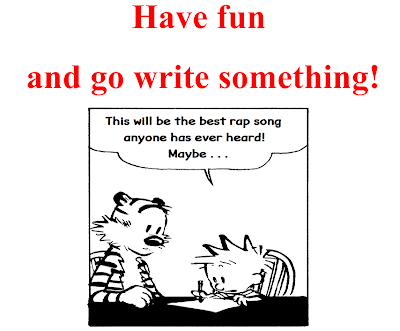 Have Fun and Write Something