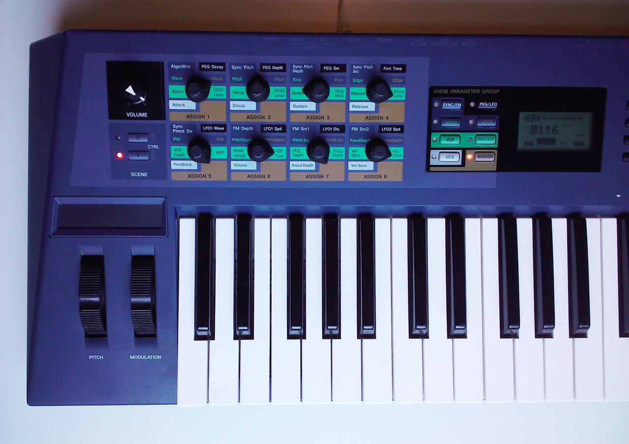 MATRIXSYNTH Yamaha AN1x Synthesizer Workstation