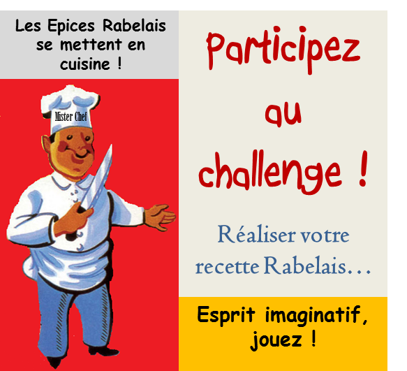 Le blog des Epices Rabelais: Grand Challenge pour les Épices Rabelais