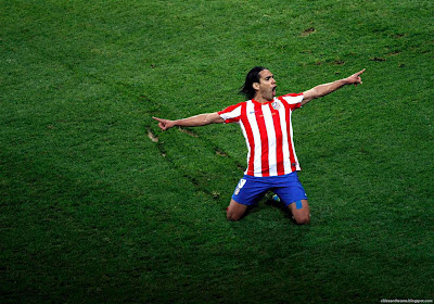 Radamel Falcao The Hero Of 2012 Europa League Final