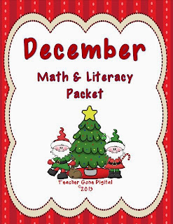 http://www.teacherspayteachers.com/Product/Christmas-Math-Literacy-Packet-998979
