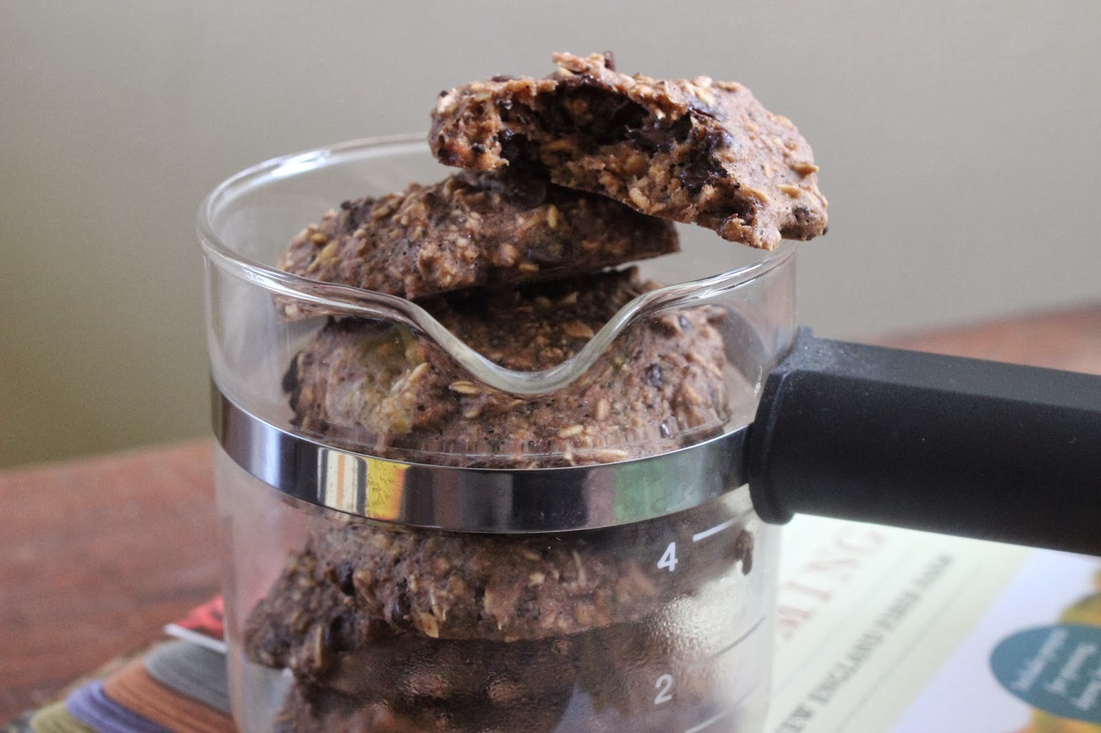 Running Girl Health and Fitness Oatmeal Espresso Cookies