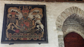 Plaque given to church by King Charles II in 1668