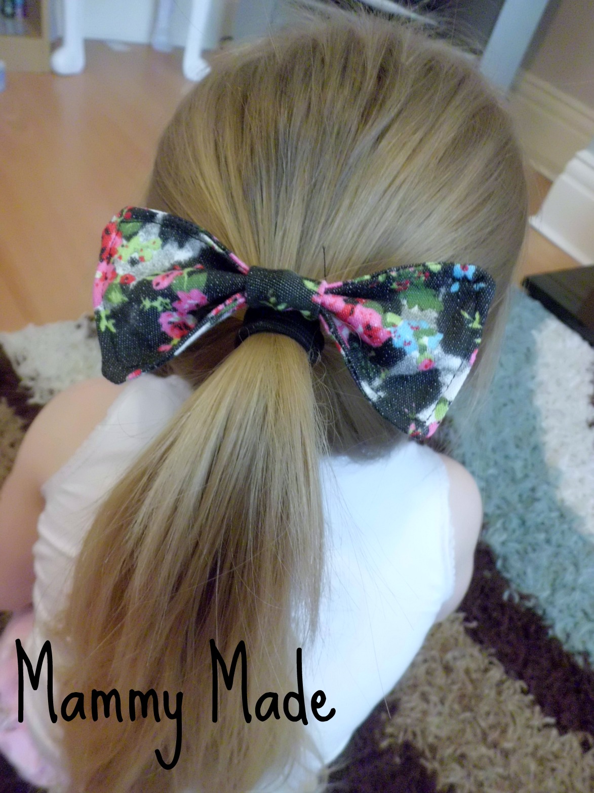 Mammy Made Hair Bow Bow Tie Tutorial