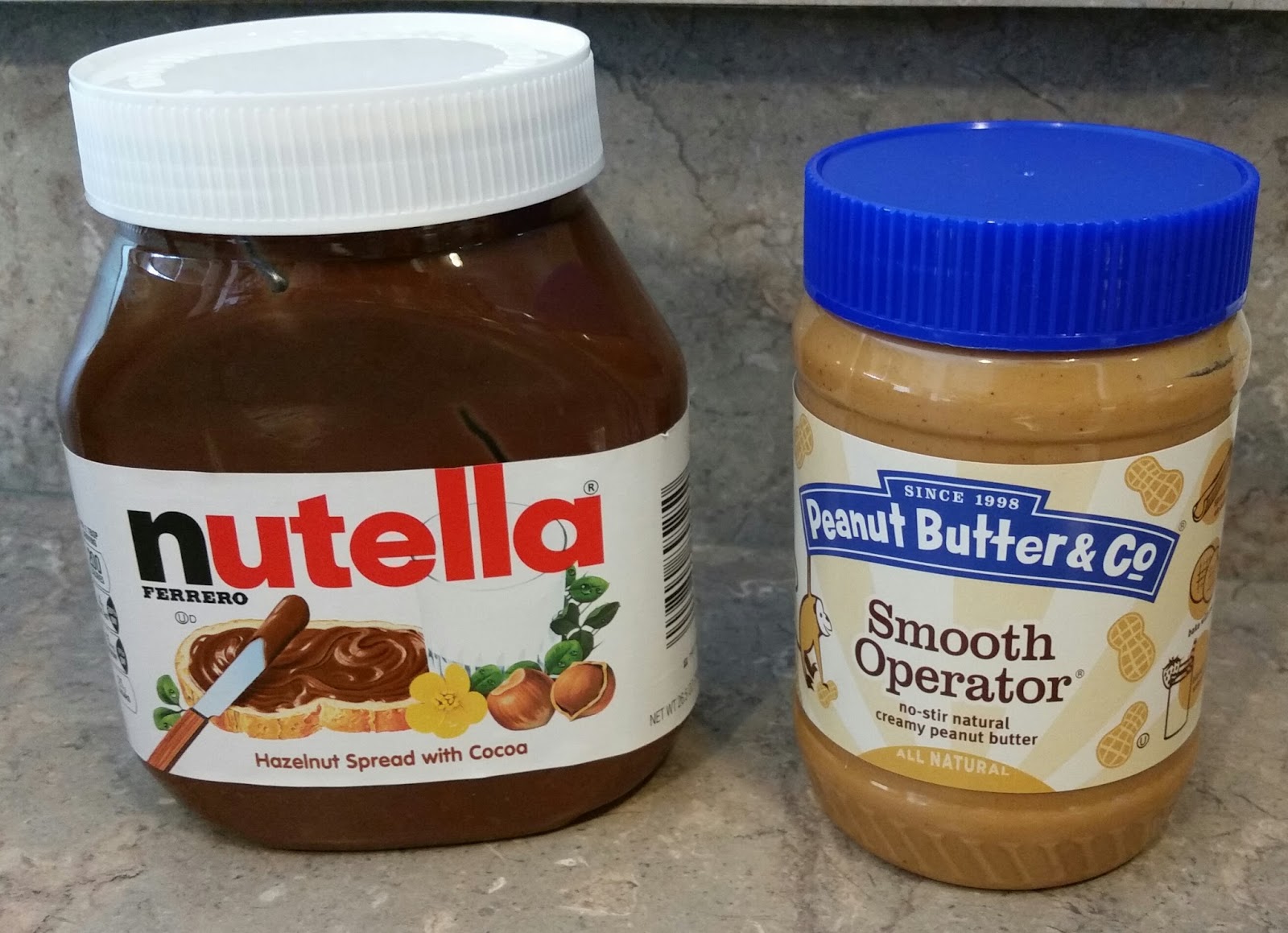 Pocono Pabulum for Mind & Body Peanut Butter and Nutella Bites