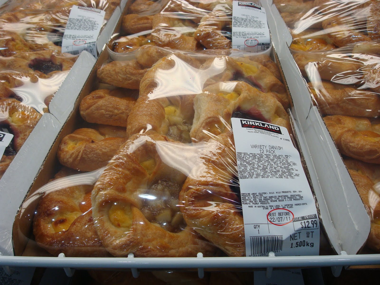 costco apple danish nutrition