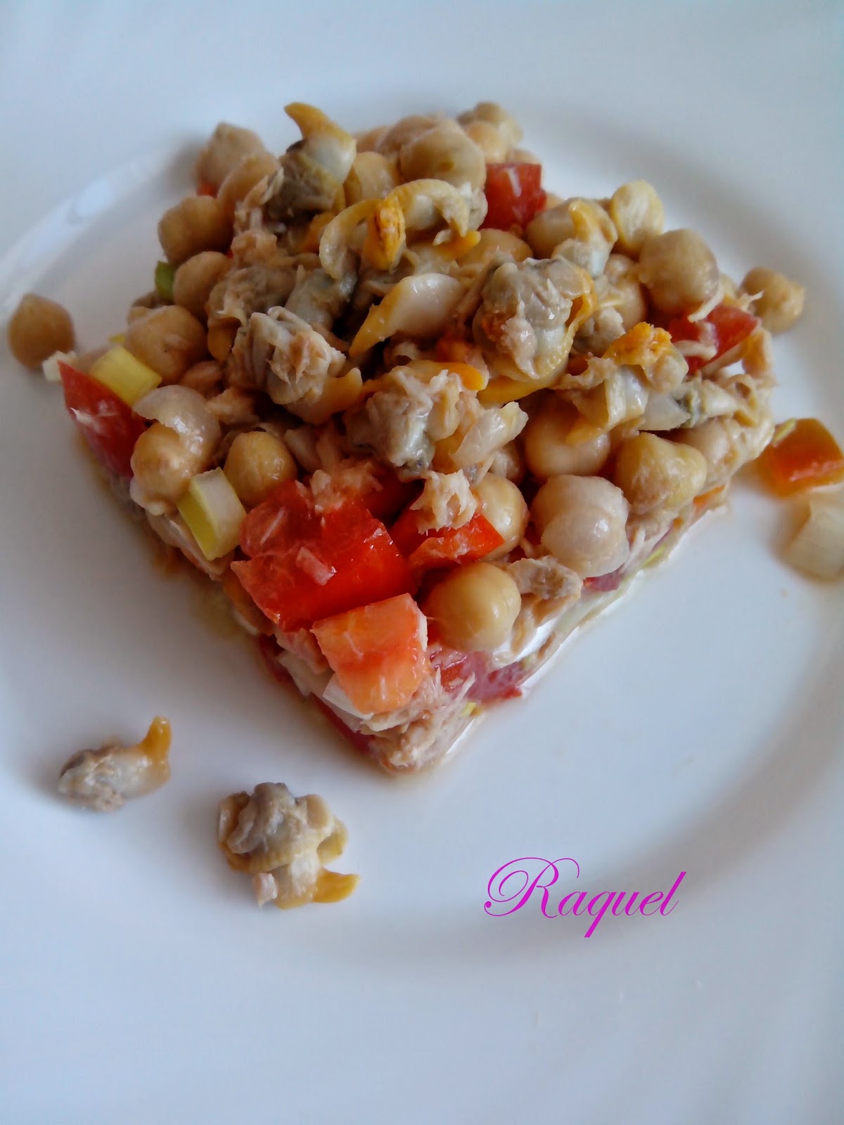 Ensalada De Garbanzos Con Atún Y Berberechos