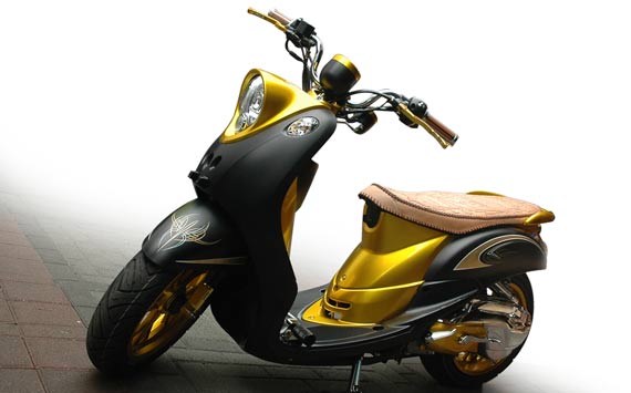 Foto Modifikasi Yamaha Fino Foto Modifikasi Yamaha Fino