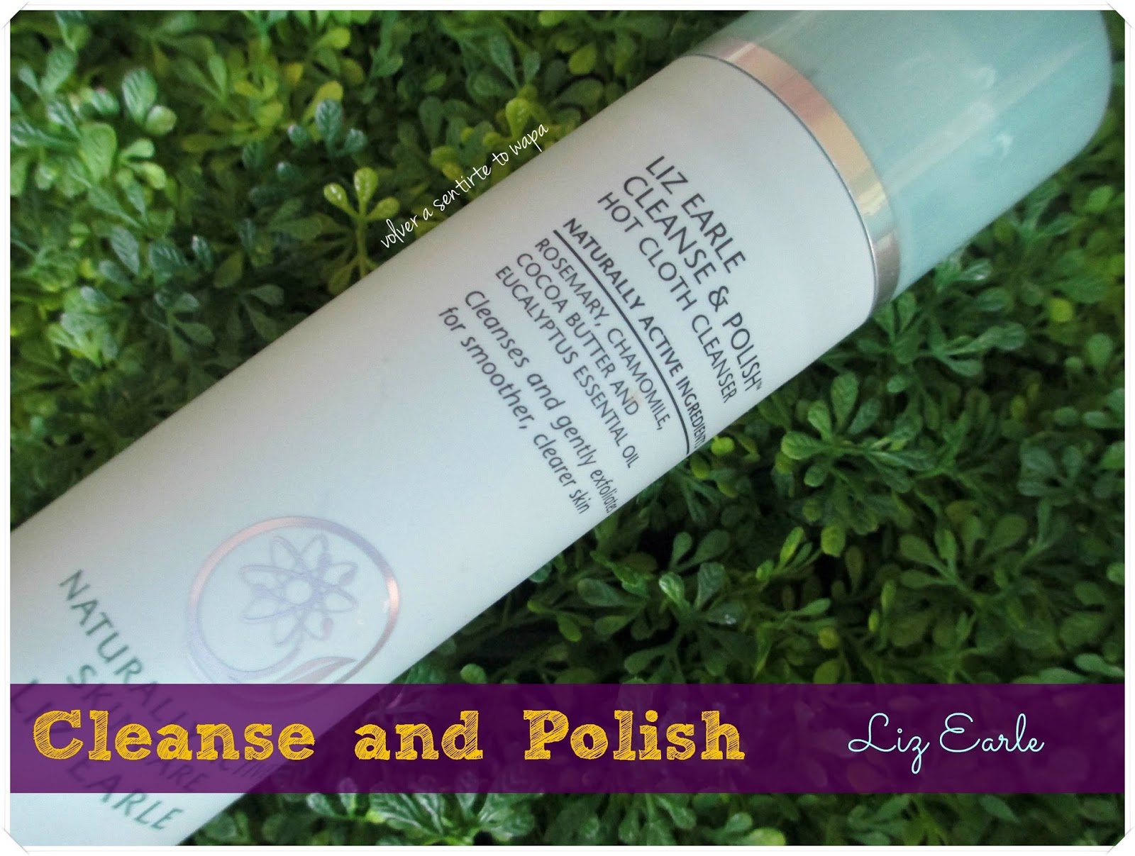 Cleanse & Polish Hot Cloth Cleanser de LIZ EARLE