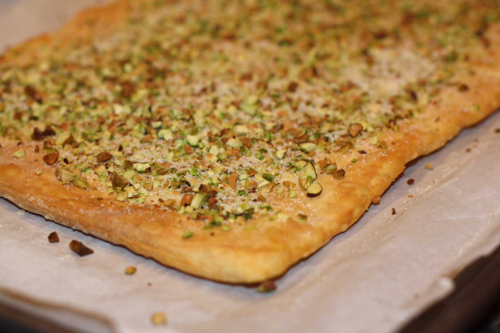 sunday sweets strawberrypistachio tart