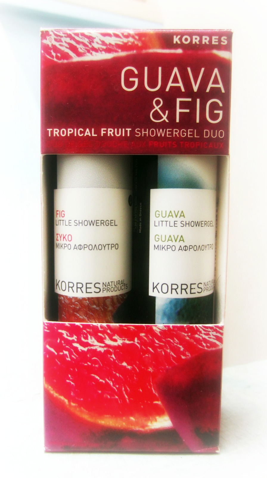 Review KORRES Guava & Fig Shower Gel Duo Two Thousand Things