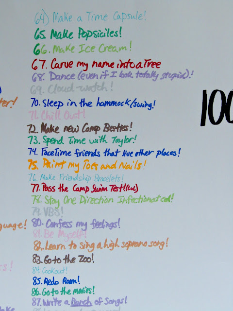 A fabulous Summer Bucket List idea including 100 ideas! #summer #bucketlist 