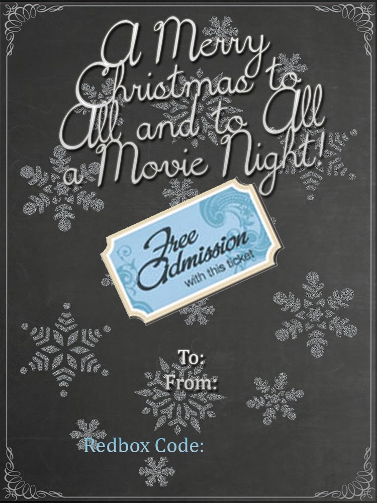 Digital Printables Free Gift Printables for Redbox