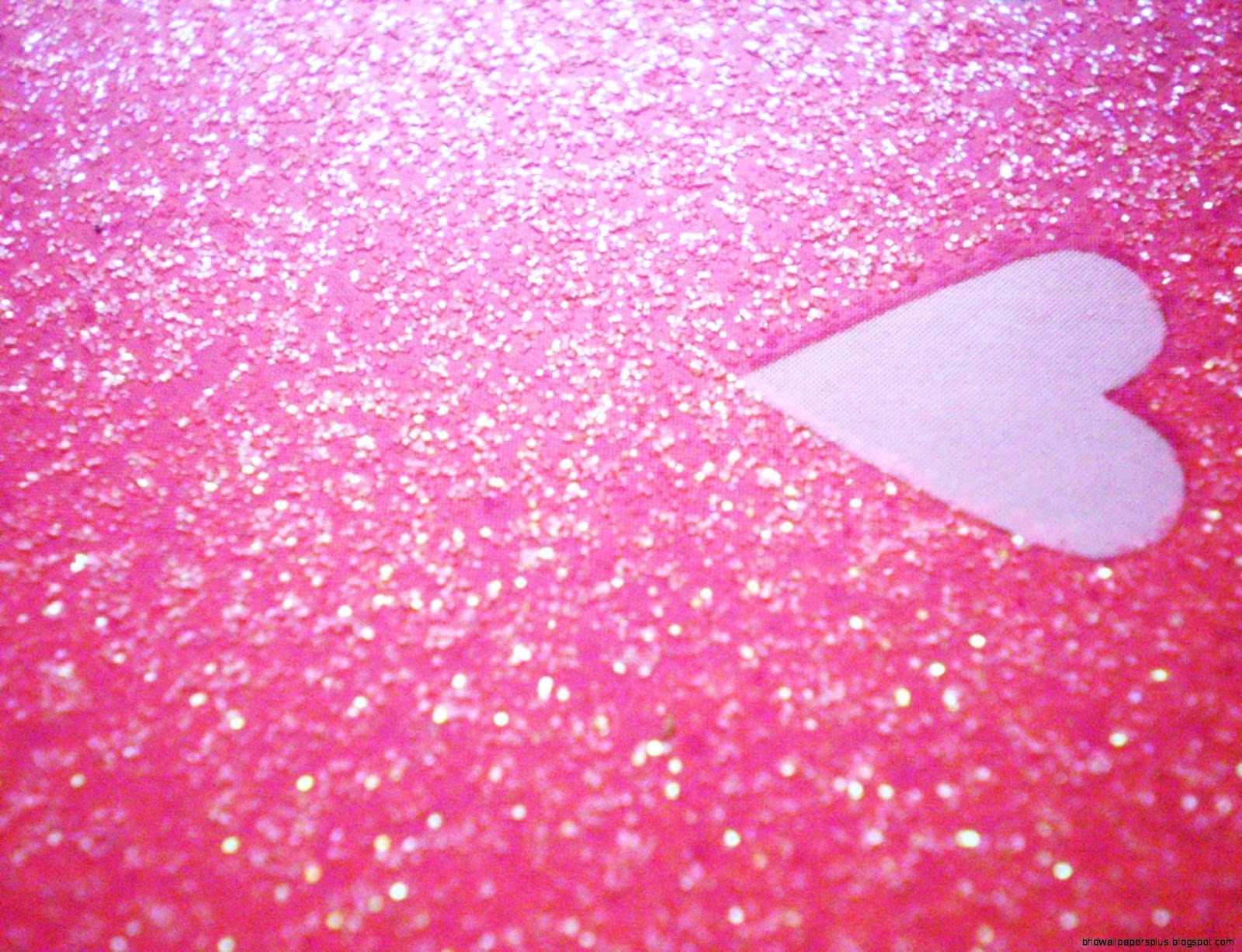 Pink Glitter Heart Pink Glitter Heart
