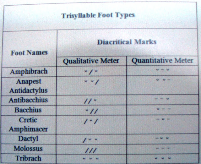 Poetrydish Diacritical Marks for Trisyllables