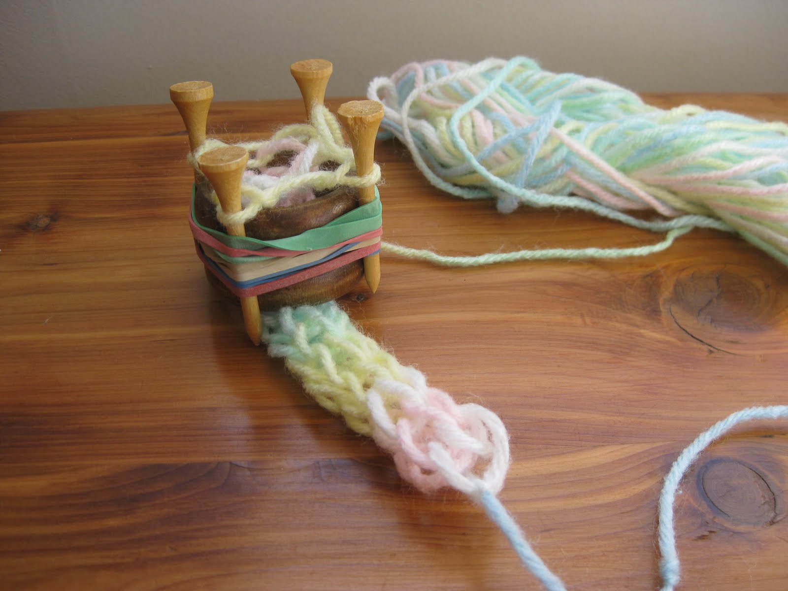 The Wonder Years Knitting Towers Bought and Made