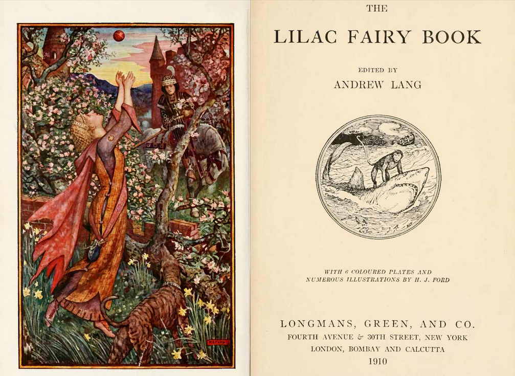 Mythology and Folklore UNTextbook MythFolklore Book Lilac Fairy Book