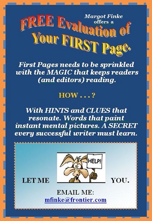 Write First Pages that HOOK Readers.