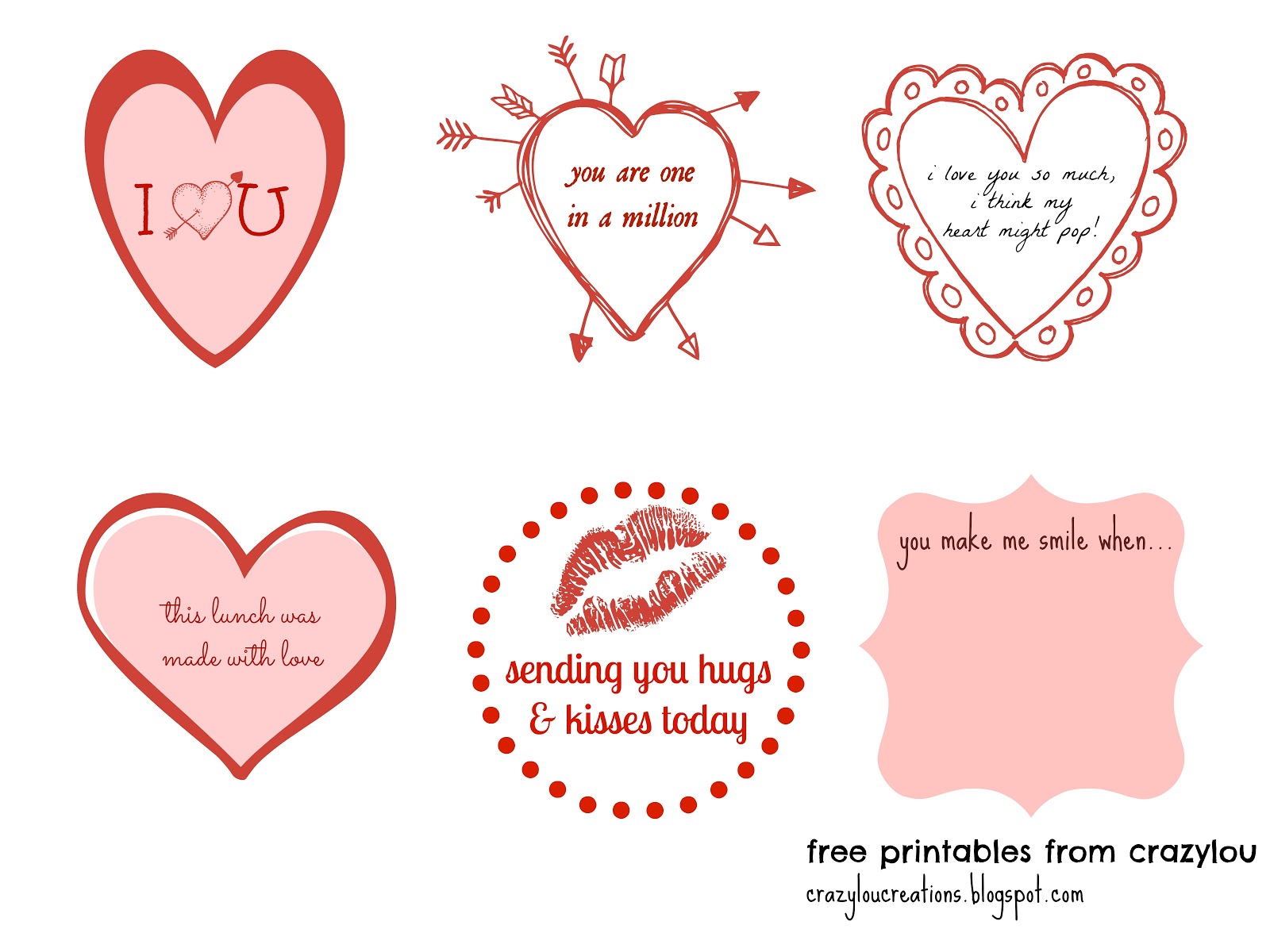 crazylou: FREE PRINTABLES!