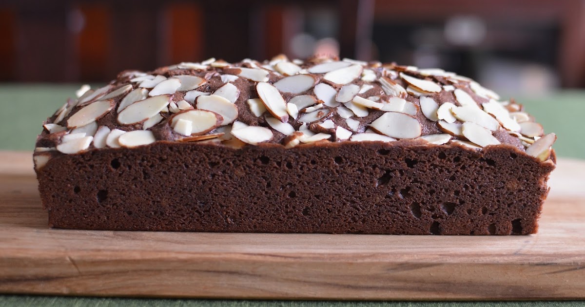 Playing with Flour Cocoa marzipan loaf cake