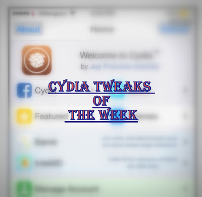 It’s time to look at some new cydia tweaks for your jailbroken iOS devices which you have missed this week. You might not get a chance to look at Cydia daily, so here we come up with new released cydia tweaks for you. These all tweaks are available in Cydia via BigBoss Repo.